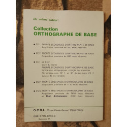 Trente séquences d'orthographe de base