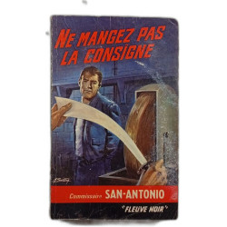 Ne mangez pas la consigne