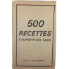 500 recettes d'alimentation saine