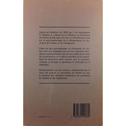 La psychiatrie de l'enfant