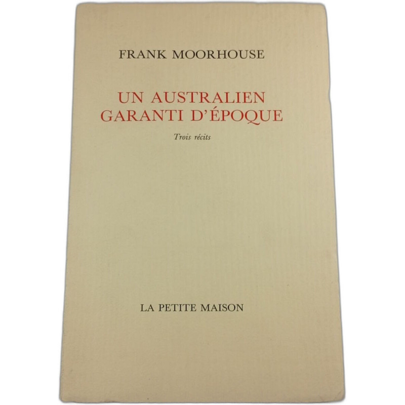 Un Australien garanti d'époque