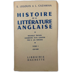Histoire de la littérature anglaise