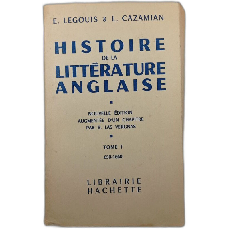Histoire de la littérature anglaise