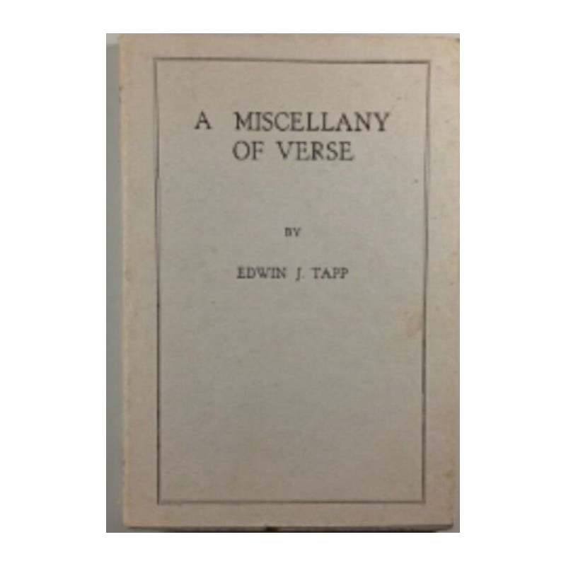 A Miscellany of Verse