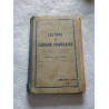 Lecture et langue française