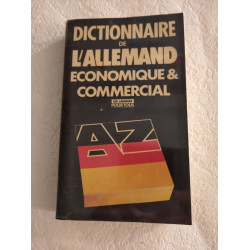 Dictionnaire de l'allemand économique et commercial