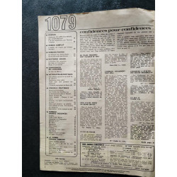 Revue - Confidences Mon Journal Nº1079