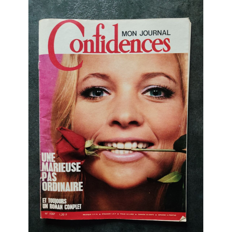 Revue - Confidences Mon Journal Nº1087