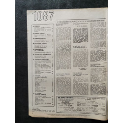 Revue - Confidences Mon Journal Nº1087