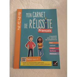 Mon carnet de réussite Français