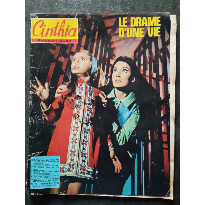 Photoromans Cinthia - Le drame d'une vie Nº76