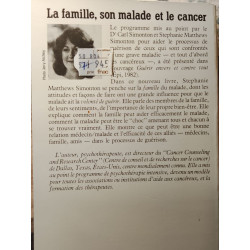 La famille son malade et le cancer Coopérer pour vivre et pour guérir