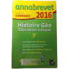 Annabrevet Sujets et Corrigés Histoire-Géo Éducation civique 3e
