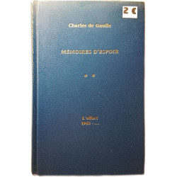 Mémoires d'espoir