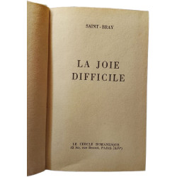 La joie difficile