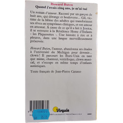 Quand j'avais cinq ans je m'ai tué