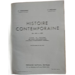 Histoire contemporaine