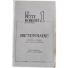 Petit Robert dictionnaire de la langue française
