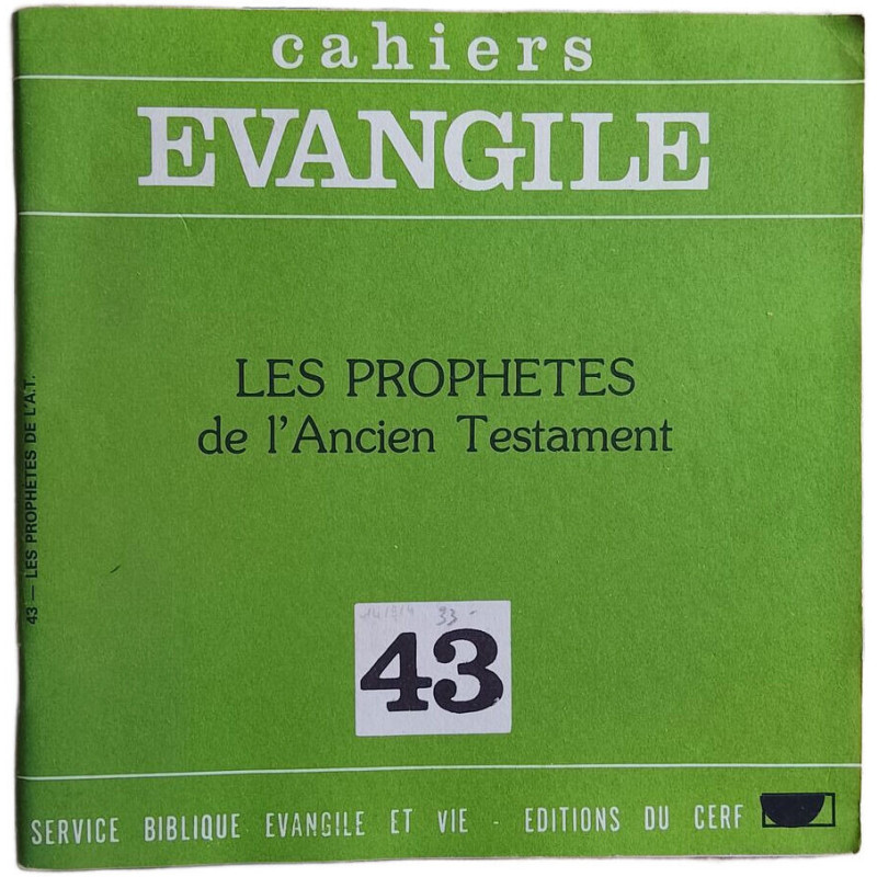 Les Prophètes de l'Ancien Testament
