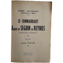 Le commandant Albert de Seguïn de Reynies "Officier de France"