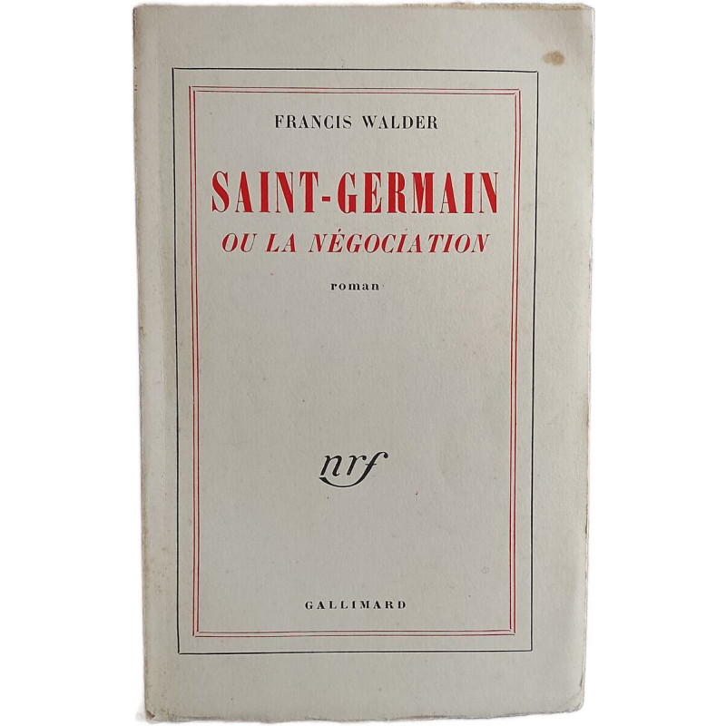 Saint-Germain ou la négociation