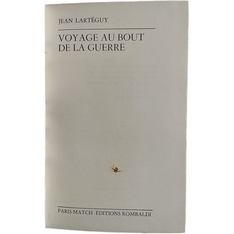 Voyage au bout de la guerre