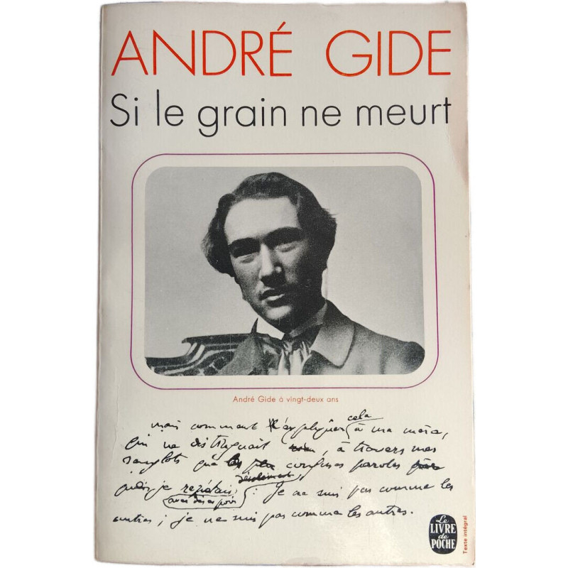 Si le grain ne meurt