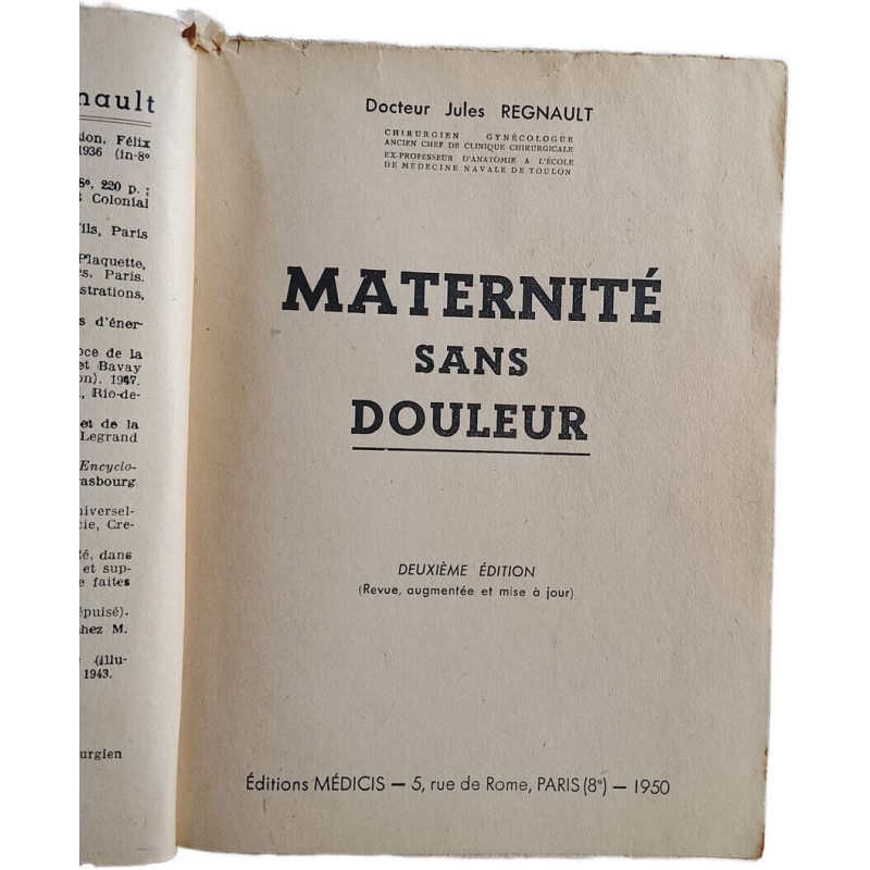 Maternité sans douleur