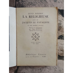 La religieuse et Jacques le fataliste