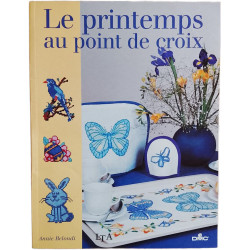Le printemps au point de croix