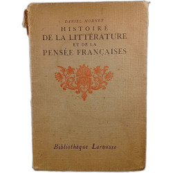 Histoire de la littérature et de la pensée françaises