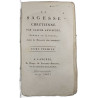 La Sagesse Chrétienne tome premier