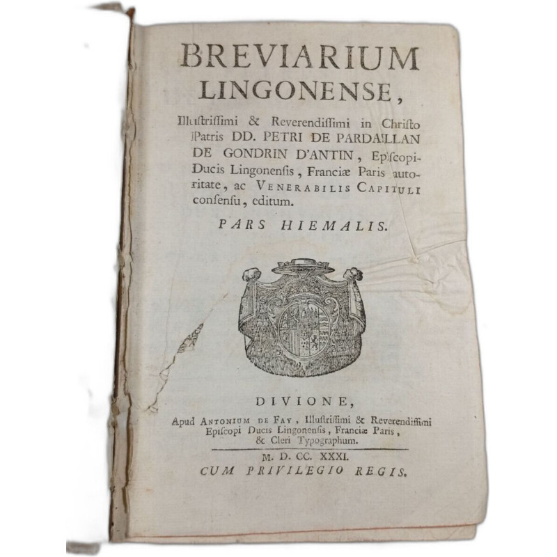 Breviarium Lingonense Pars Hiemalid