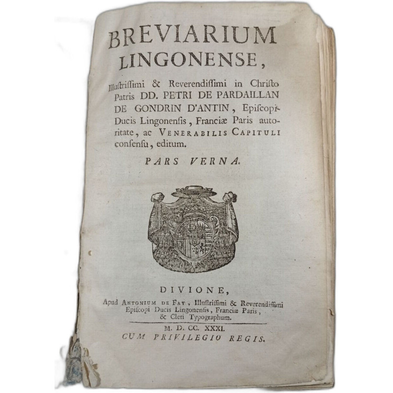 Breviarium Lingonense Pars Verna