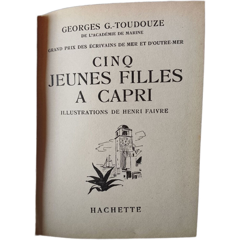 Cinq jeunes filles à Capri
