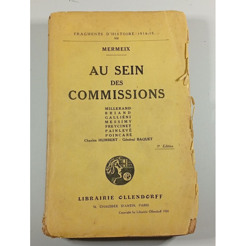 Au sein des commissions