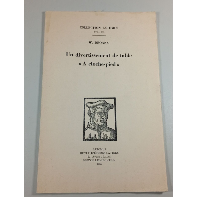 Un divertissement de table « A cloche-pied »
