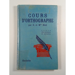 Cours d'orthographe