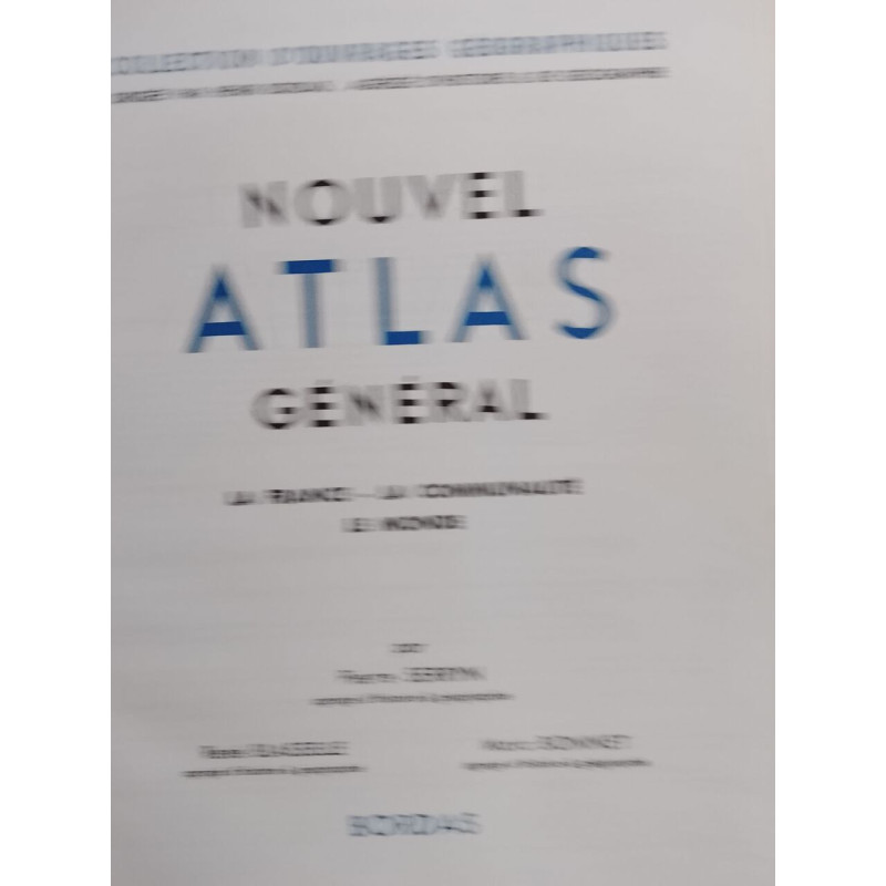 Nouvel Atlas Général