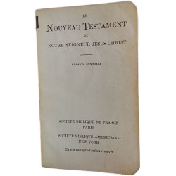 Le Nouveau Testament de Notre Seigneur Jésus-Christ