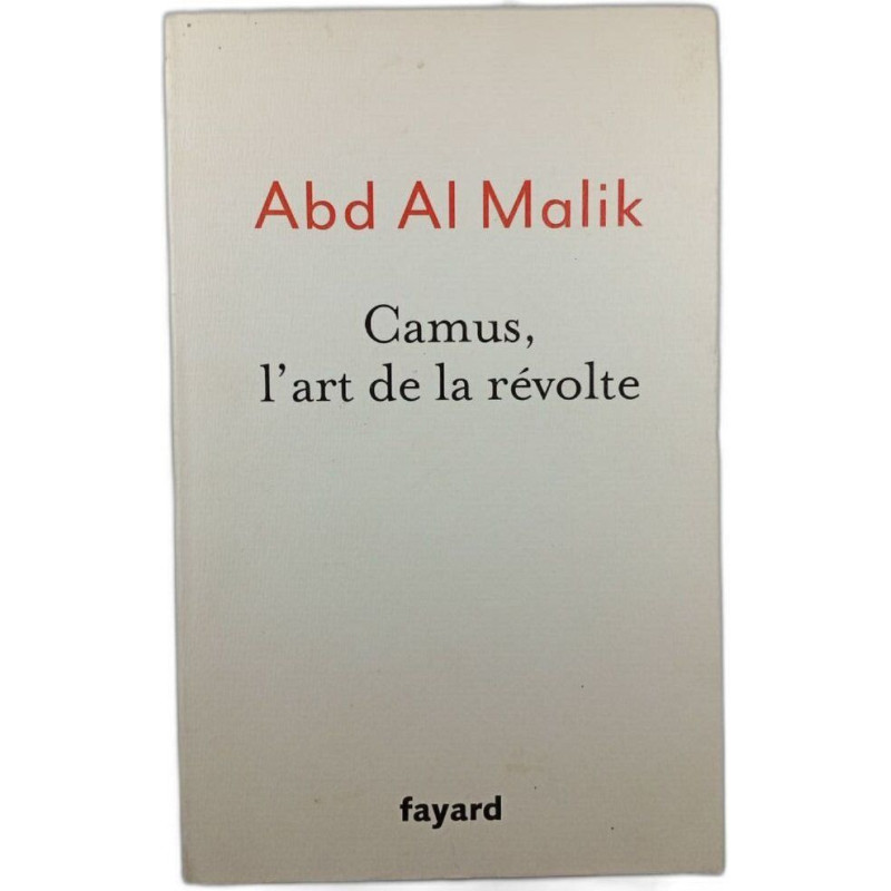 Camus l'art de la révolte
