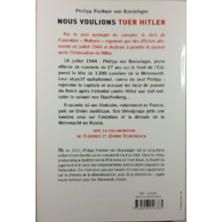 Nous voulions tuer Hitler