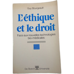 L'éthique et le droit