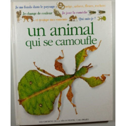 Un animal qui se camoufle