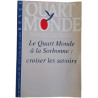 Le Quart Monde à la Sorbonne : croiser les savoirs