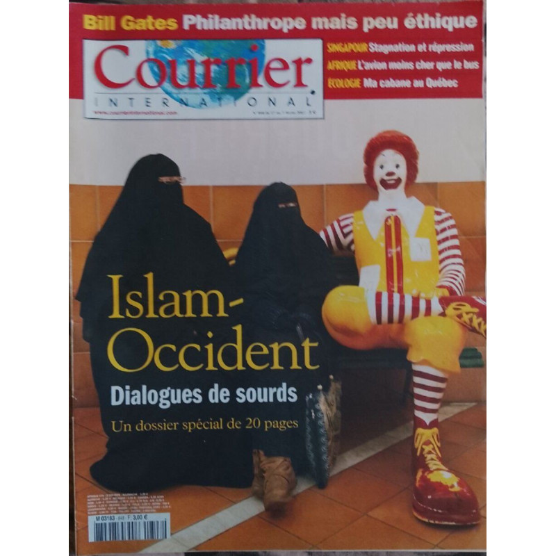 Courrie nº 848 Islam-Occident Dialogues de sourds