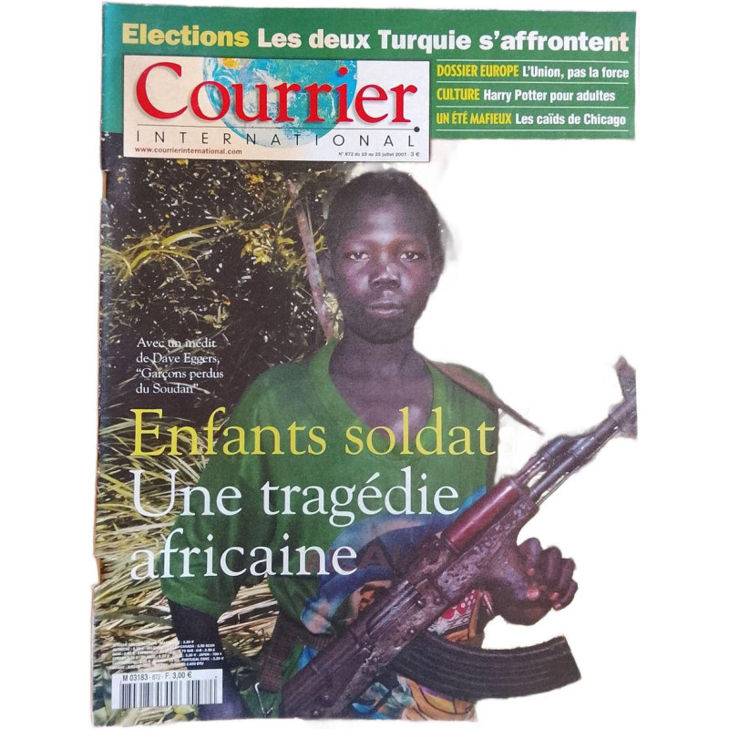 Courrie nº 872 Enfants soldats Une tragédie africaine
