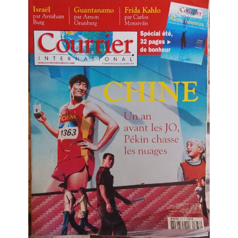 CHINE courrier nº 876