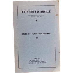 Entr'aide Fraternelle : Buts et Fonctionnement