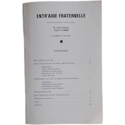 Entr'aide Fraternelle : Buts et Fonctionnement